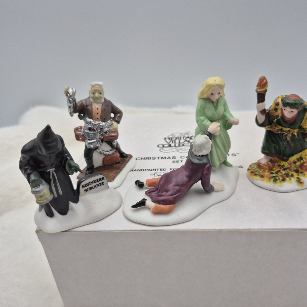 Department  Christmas carol spirits.
